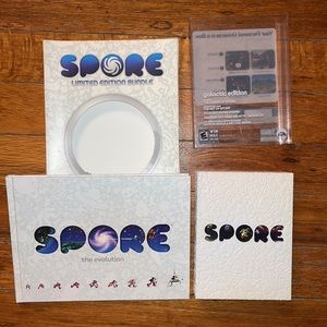 Spore Galactic Edition Windows/Mac '08  PC Game Collector's Edition Guide Hcover